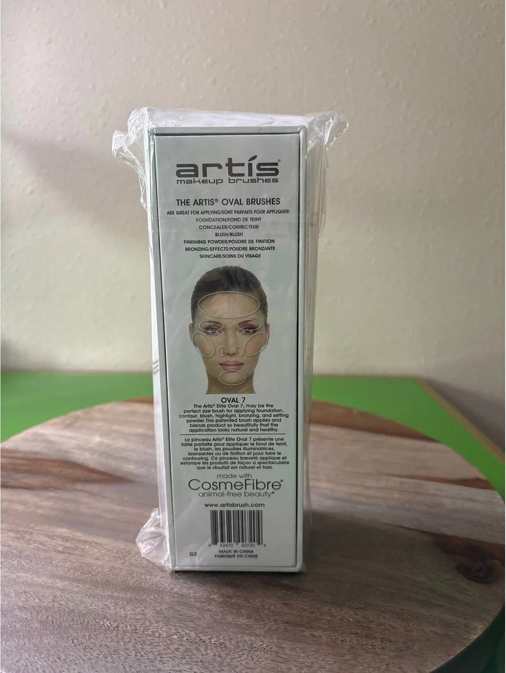 Artis Elite Collection Mirror Finish Oval 7 Brush